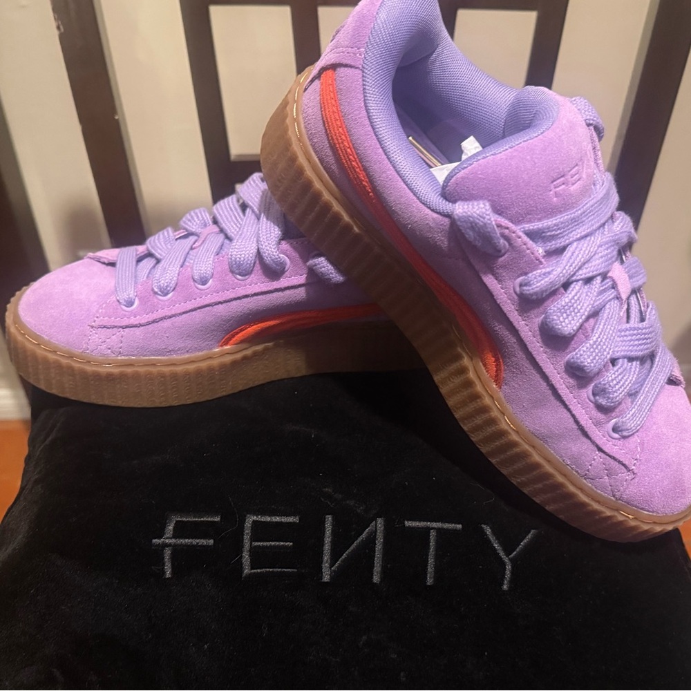 Perfect for Upcoming BTS Concerts Dressed in 💜❣️Fendi x Puma Suede Platforms
